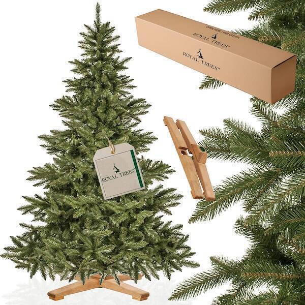 Choinka sztuczna 220 cm Premium Royal Trees świerk naturalny jak żywy