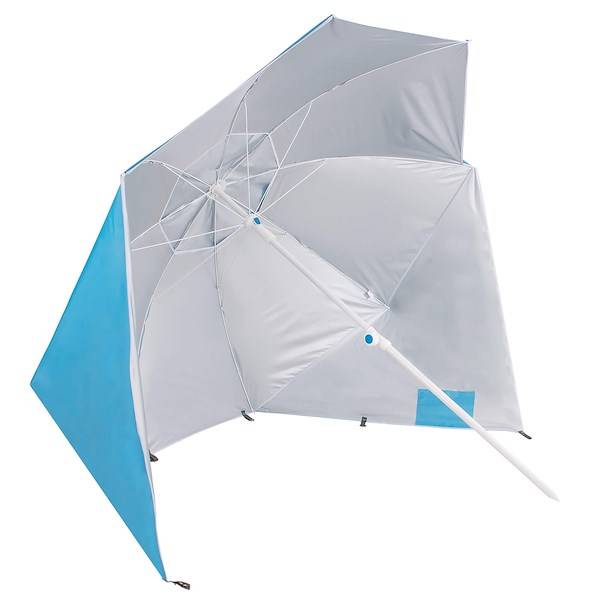 Parasol plażowy 180 cm namiot ciemnoniebieski