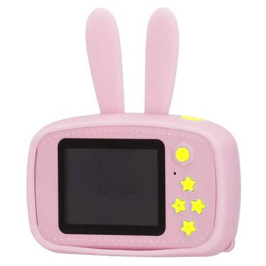 Aparat dla dzieci cyfrowa kamera full HD z kartą 8 GB różowy