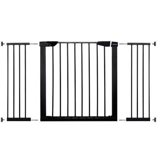 Bramka zabezpieczająca barierka rozporowa 75-138 cm czarna