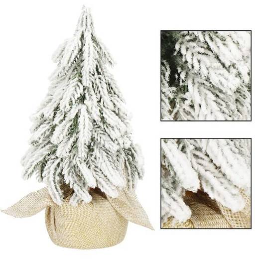 Choinka dekoracyjna sztuczne drzewko ozdoba świąteczna 20 cm