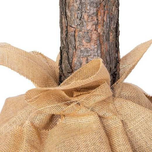 Choinka na pniu 220 cm sztuczna sosna drzewko bożonarodzeniowe