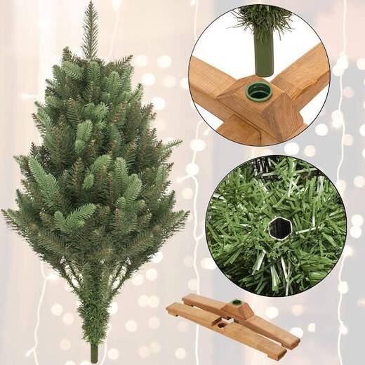 Choinka sztuczna 150 cm Premium Royal Trees świerk syberyjski z drewnianym stojakiem