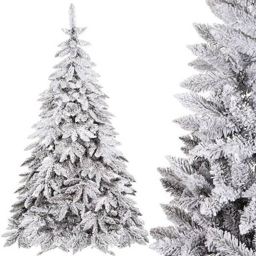 Choinka sztuczna 150 cm świerk ośnieżony drzewko bożonarodzeniowe