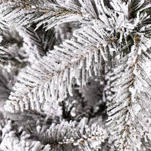 Choinka sztuczna 150 cm świerk ośnieżony drzewko bożonarodzeniowe