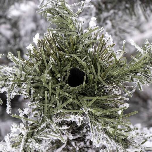 Choinka sztuczna 180 cm świerk ośnieżony drzewko bożonarodzeniowe