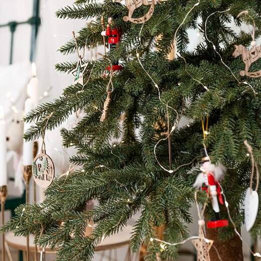 Choinka sztuczna na pniu 180 cm świerk drzewko bożonarodzeniowe PE