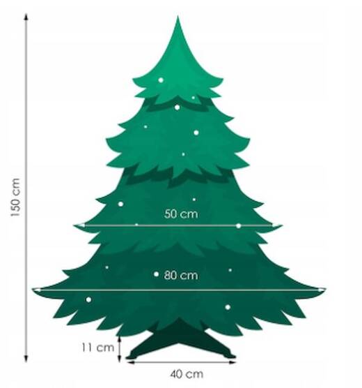 Choinka sztuczna premium 150 cm świerk kaukaski