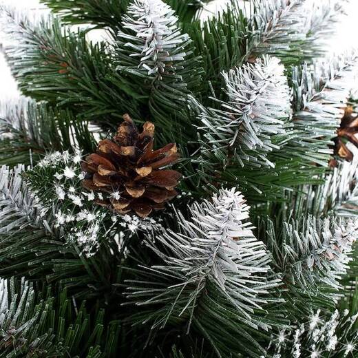 Choinka sztuczna premium 220 cm sosna diamentowa drzewko bożonarodzeniowe