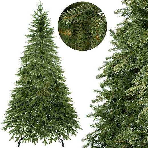 Choinka sztuczna premium 240 cm świerk drzewko bożonarodzeniowe