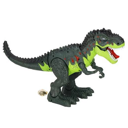 Figurki dinozaurów zestaw dinozaur T-rex świeci znosi jaja