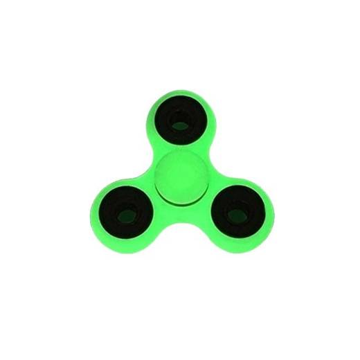 Fluorescencyjny zielony hand fidget spinner