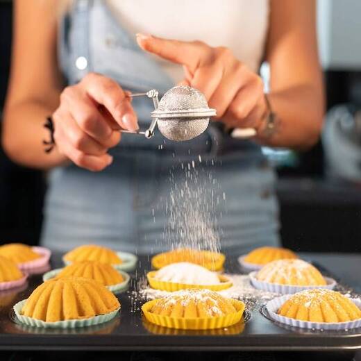 Foremki silikonowe do muffinek 12 szt. babeczek komplet kolorowe