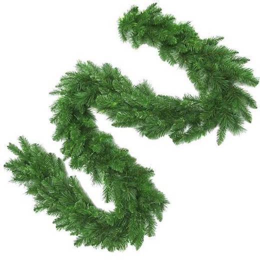 Girlanda świąteczna 280cm łańcuch choinkowy, zielony