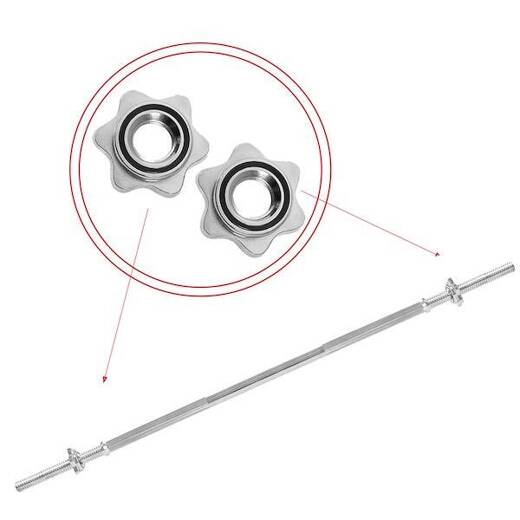 Gryf prosty 150 cm 25 mm zaciski