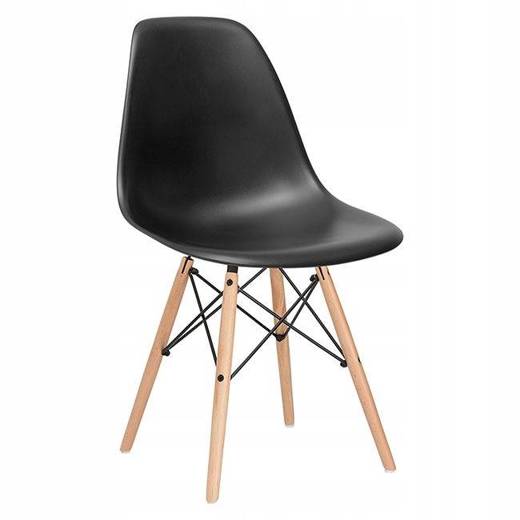 Krzesło dsw milano design czarne