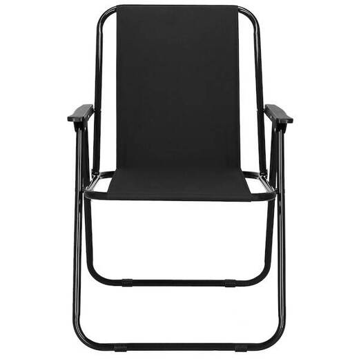 Krzesło turystyczne, wędkarskie składane krzesełko na biwak, plaże czarne  