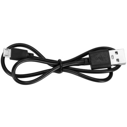 Lampa kominek na baterie, USB LED 60x10x19,5 cm oświetlenie dekoracyjne, czarne