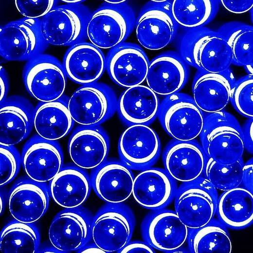 Lampki choinkowe 100 led niebieski 8,5 m oświetlenie świąteczne