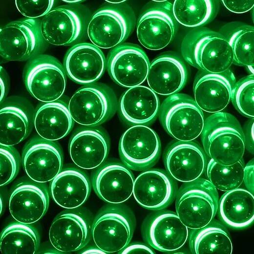 Lampki choinkowe 100 led zielone 8,5 m oświetlenie świąteczne