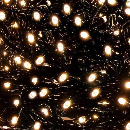Lampki choinkowe 1500 Led biały ciepły 90m oświetlenie świąteczne IP44