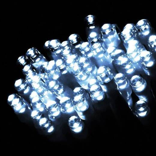 Lampki choinkowe 400 led biały zimny 27,5 m oświetlenie świąteczne IP20