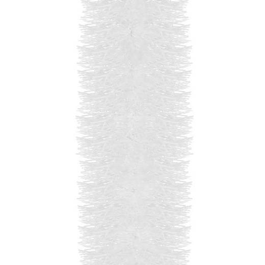 Łańcuch na choinkę 6m biały, girlanda choinkowa, średnica 7cm