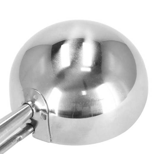 Łyżka do lodów śr. 6 cm gałkownica ze stali nierdzewnej srebrna