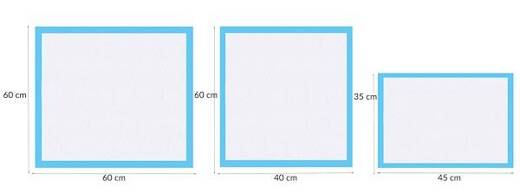 Mata higieniczna dla psa 35x45 cm podkład chłonny 10 szt. do nauki higieny