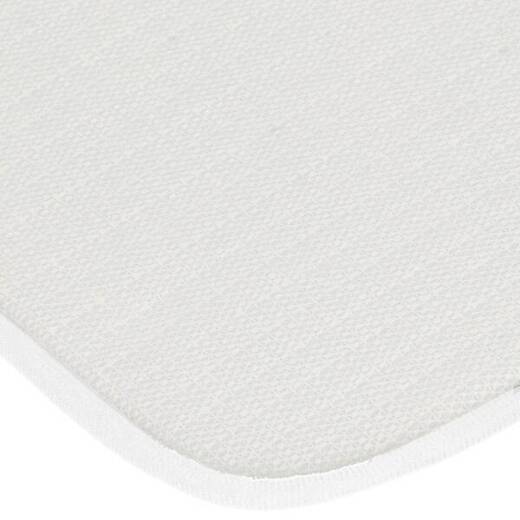 Mata łazienkowa 60x40cm antypoślizgowy dywanik szybkoschnący biały
