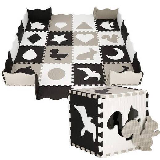 Mata piankowa puzzle dla dzieci 150x150 cm pianka EVA