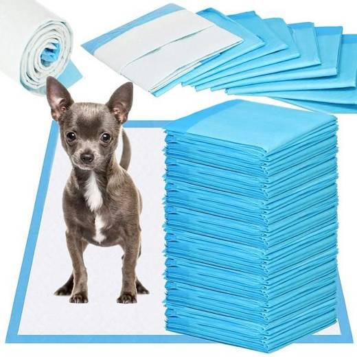 Maty higieniczne dla psa 100 szt. 35x45 cm podkłady chłonne do nauki higieny