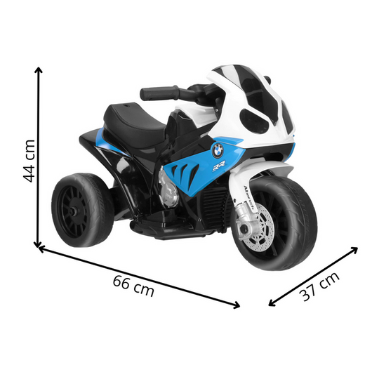 Motocykl dla dzieci elektryczny jeździk trójkołowy BMW motorek na akumulator