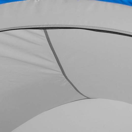 Namiot plażowy 200x120x110 cm samorozkładający pop-up niebiesko-szary