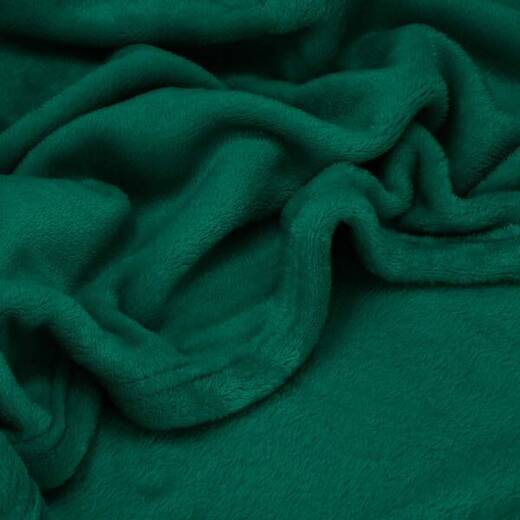 Narzuta na łóżko, pled 200x150 cm koc na kanapę zielony