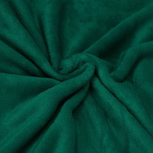Narzuta na łóżko, pled 200x150 cm koc na kanapę zielony