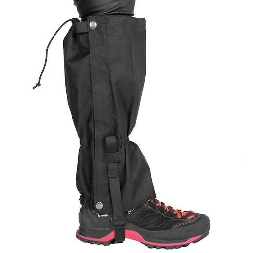 Ochraniacze na buty wodoodporne stuptuty trekkingowe czarne