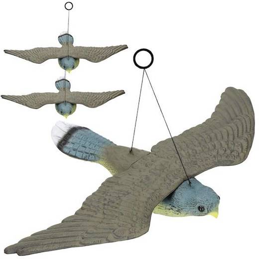 Odstraszacz ptaków 2 szt. straszak na gołębie latający sokół 