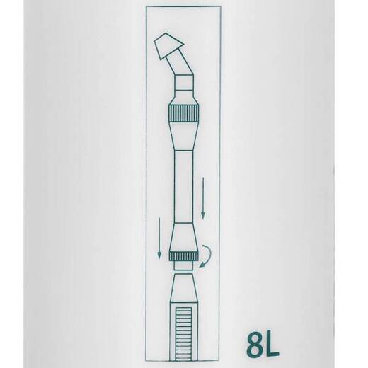 Opryskiwacz ciśnieniowy do roślin, spryskiwacz ogrodowy ręczny 8l  