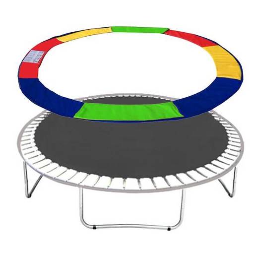 Osłona na sprężyny z siatką do trampoliny wewnętrzną 10FT 300/305/312 cm multikolor
