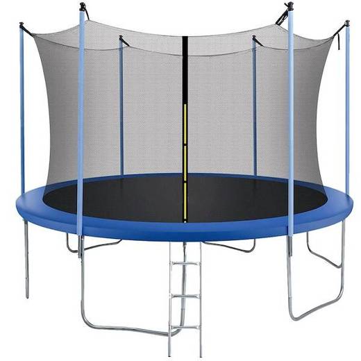 Osłona na sprężyny z siatką do trampoliny wewnętrzną 10FT 300/305/312 cm niebieska