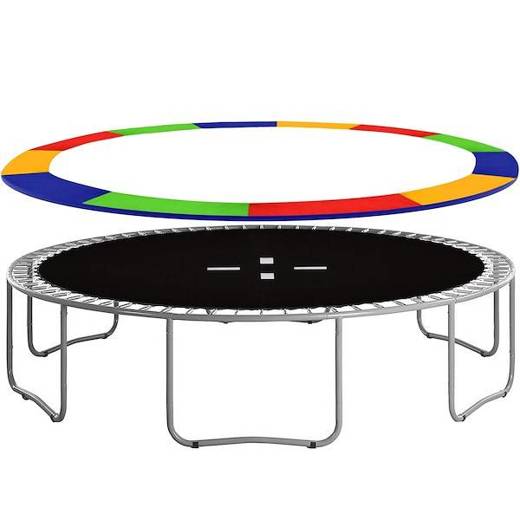 Osłona na sprężyny z siatką do trampoliny wewnętrzną 12FT 244/250/252 cm multikolor