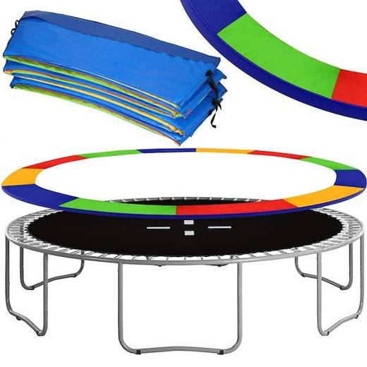 Osłona na sprężyny z siatką do trampoliny wewnętrzną 12FT 244/250/252 cm multikolor