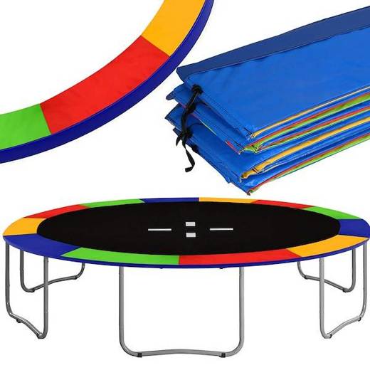 Osłona na sprężyny z siatką do trampoliny wewnętrzną 12FT 244/250/252 cm multikolor