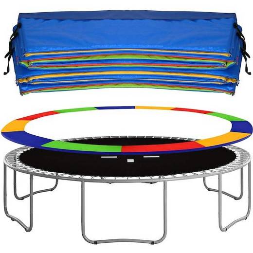 Osłona na sprężyny z siatką do trampoliny wewnętrzną 12FT 244/250/252 cm multikolor