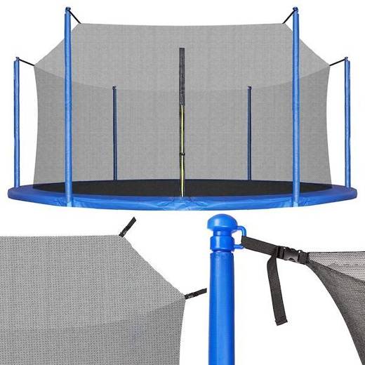 Osłona na sprężyny z siatką do trampoliny wewnętrzną 12FT 244/250/252 cm multikolor