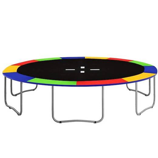 Osłona na sprężyny z siatką do trampoliny wewnętrzną 12FT 244/250/252 cm multikolor