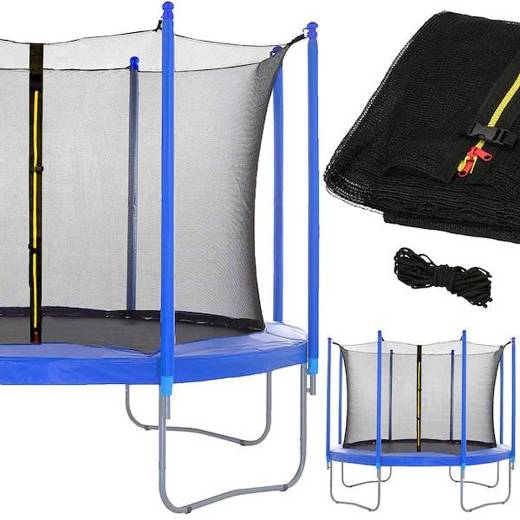 Osłona na sprężyny z siatką do trampoliny wewnętrzną 12FT 360/366/369 cm niebieska