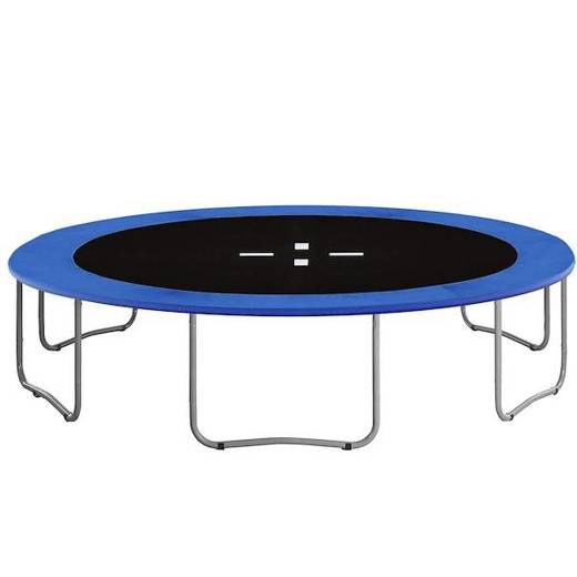 Osłona na sprężyny z siatką do trampoliny wewnętrzną 8FT 244/250/252 cm niebieska