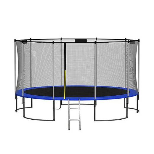 Osłona na sprężyny z siatką do trampoliny zewnętrzną 13FT 396/400/407cm niebieska